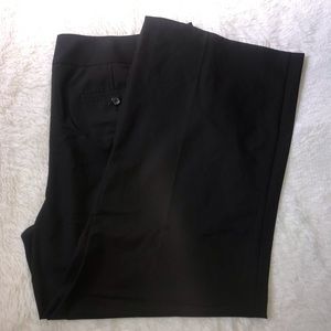 The limited black flat front pants 22